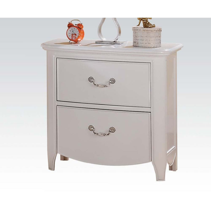 Cecilie - Nightstand - White - Grand Furniture GA