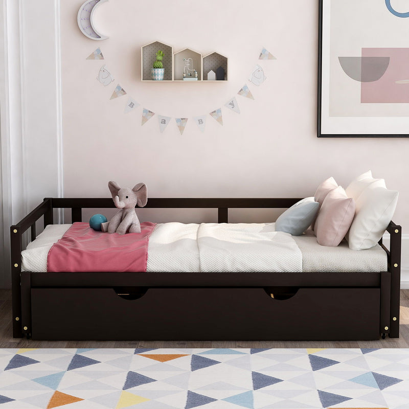 Extending Daybed With Trundle, Wooden Daybed With Trundle