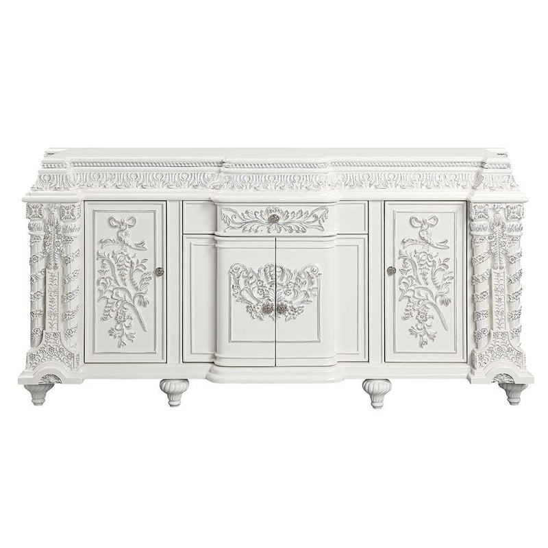 Vanaheim - Server - Antique White Finish - Grand Furniture GA