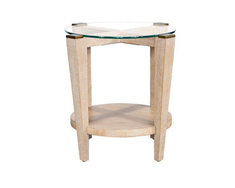 Dunes - End Table - Bleached Oak