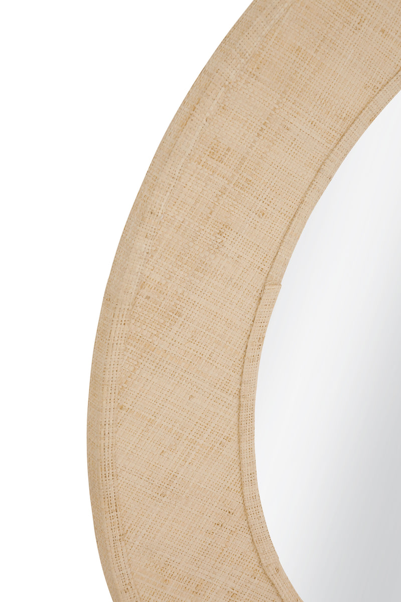 Destin - Wall Mirror - Light Brown