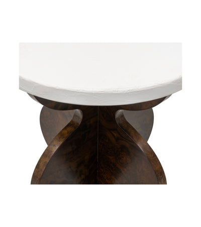 Paloma - Accent Table - Black Walnut Burl