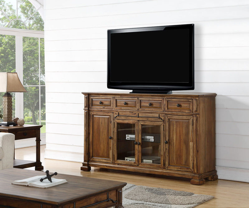 Barclay - 72" TV Stand Console - Rustic Acacia