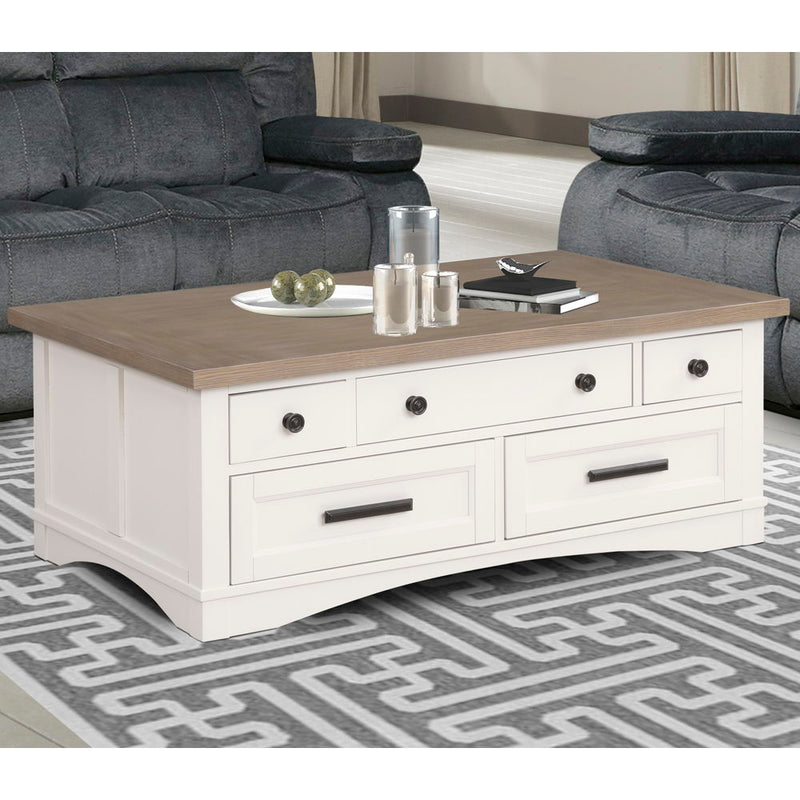 Americana Modern - Cocktail Table with Lift Top - Cotton