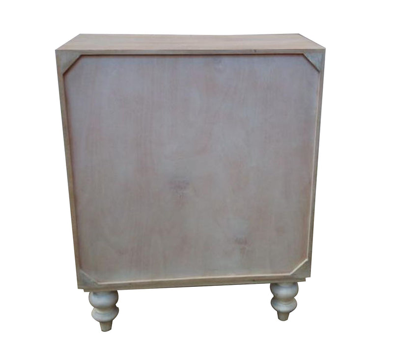 Balthazar Accent Table - White Washed - Grand Furniture GA