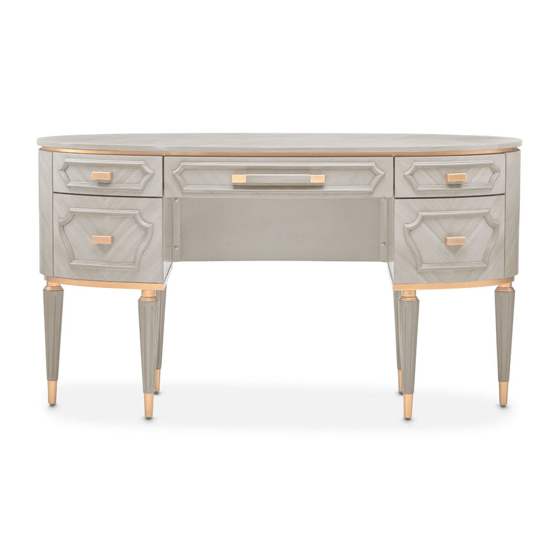 St. Charles - Vanity Desk - Dove Gray