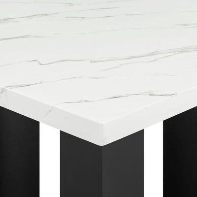 Parkside - Counter Height Table - White / Black