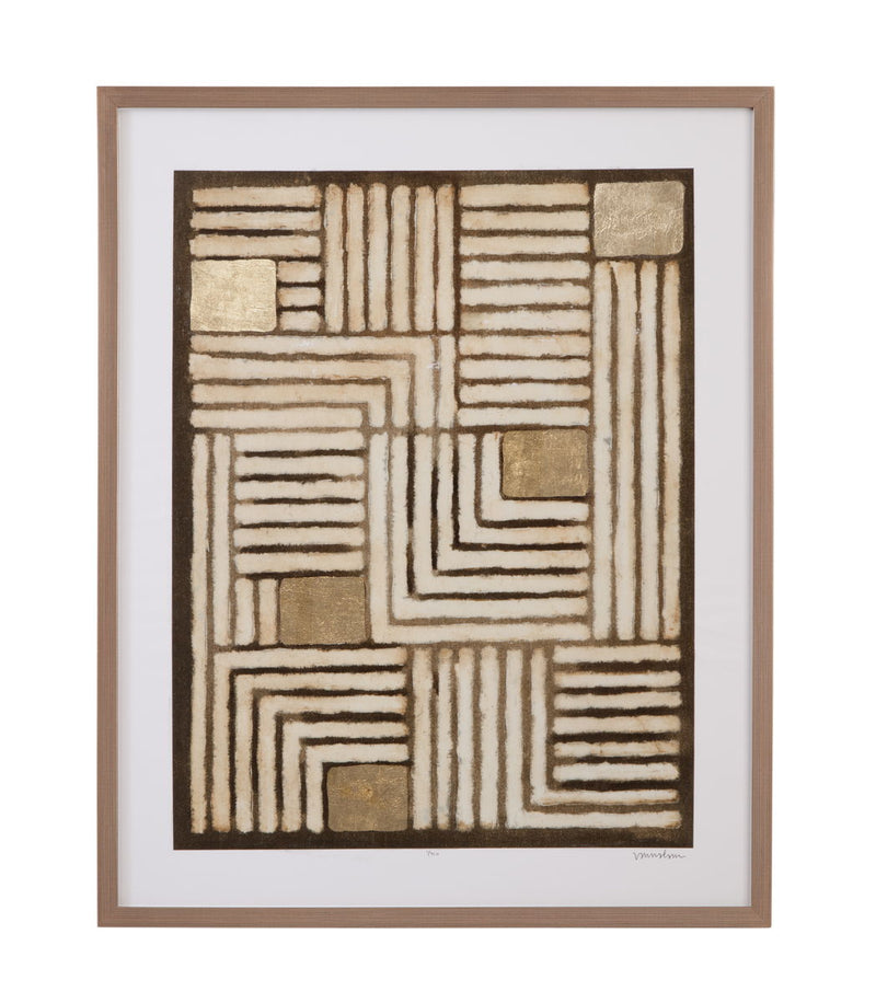 Purlin - I Framed Print - Brown