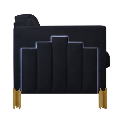 Empire - Lighted Sofa - Black