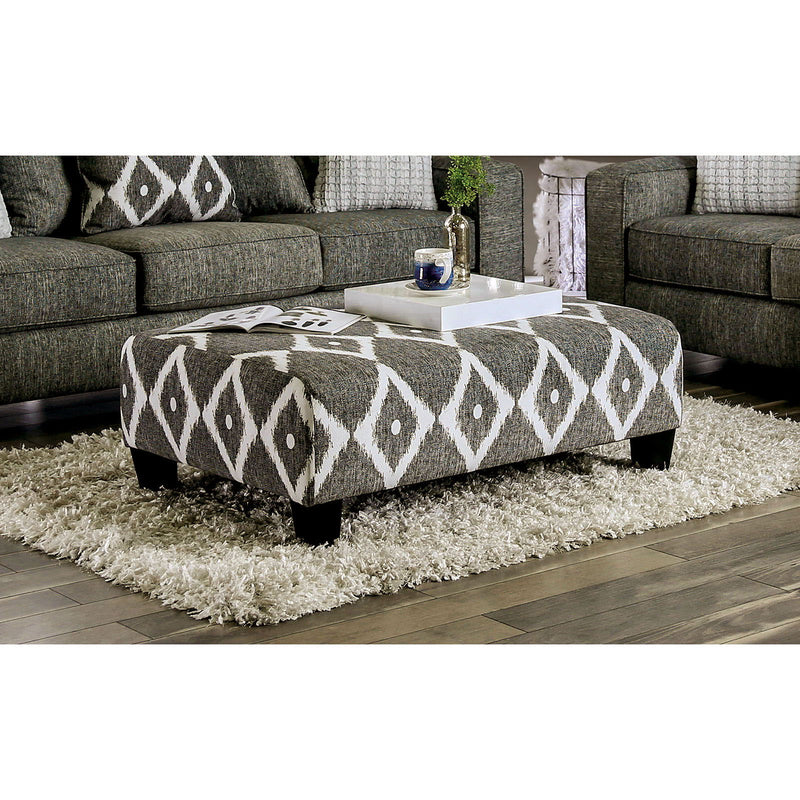 Basie - Ottoman - Gray - Grand Furniture GA