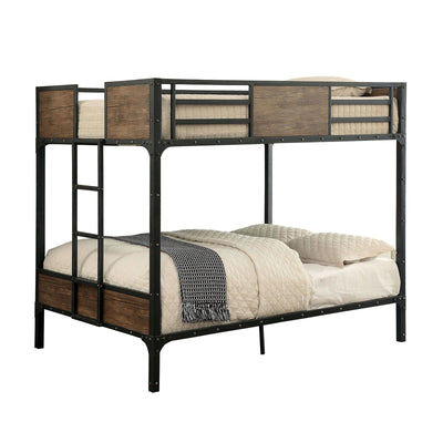 Clapton - Twin Bed With Workstation - Black - Grand Furniture GA