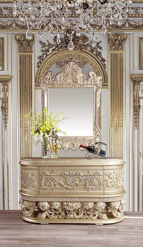 Vatican - Server - Champagne Silver Finish - Grand Furniture GA