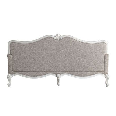 Ciddrenar - Sofa - Fabric & White Finish - Grand Furniture GA