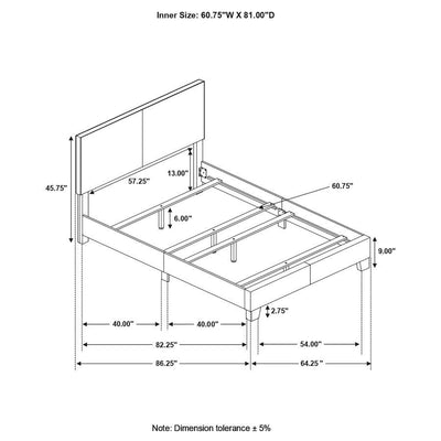 Dorian - Upholstered Bed