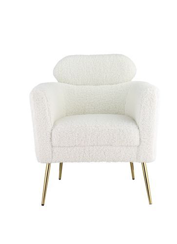 Connock - Accent Chair - White - Grand Furniture GA