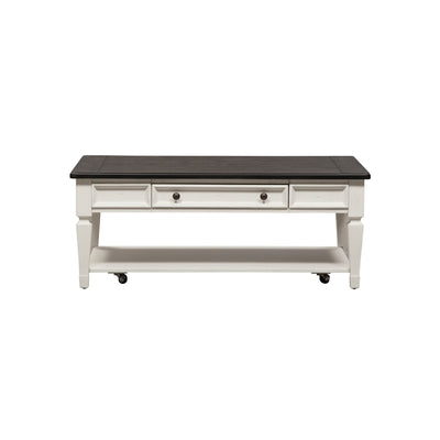 Allyson Park - Rectangular Cocktail Table - White