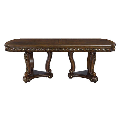 Devayne - Dining Table - Dark Walnut Finish - 30" - Grand Furniture GA