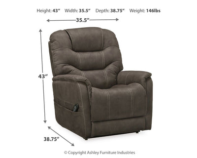 Ballister - Espresso - Power Lift Recliner