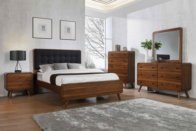 Robyn - Wood Panel Bed