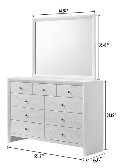 Evan - Dresser, Mirror - Grand Furniture GA