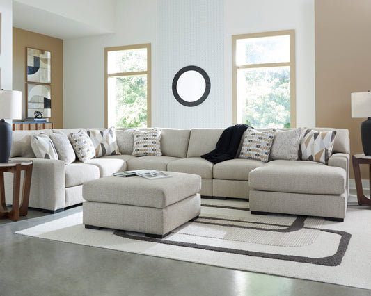 75105 Laurel Grove 5pc right facing chaise sectional