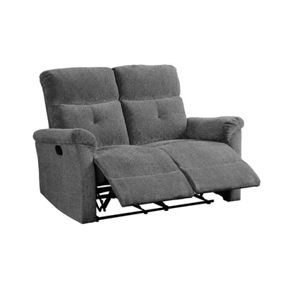 Treyton - Loveseat - Gray Chenille - Grand Furniture GA