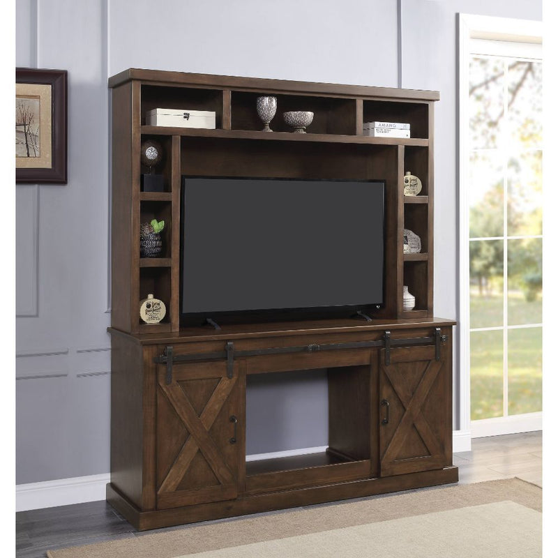 Aksel - Entertainment Center - Walnut - Grand Furniture GA