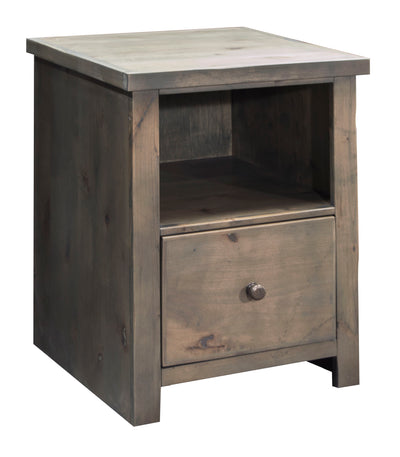 Joshua Creek - 22" 1-Drawer File - Barnwood