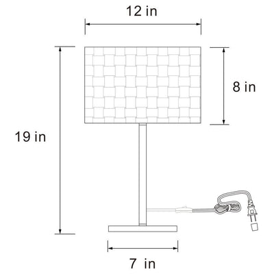 Ramiro - Drum Shade Metal Lamp