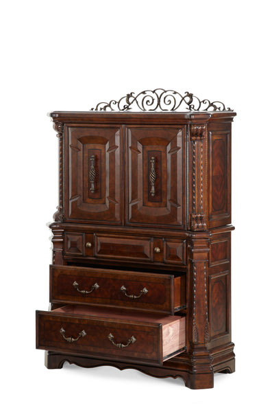 Windsor Court - Gentleman's Chest - Vintage Fruitwood