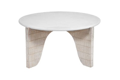 Bali - Round Cocktail Table - White