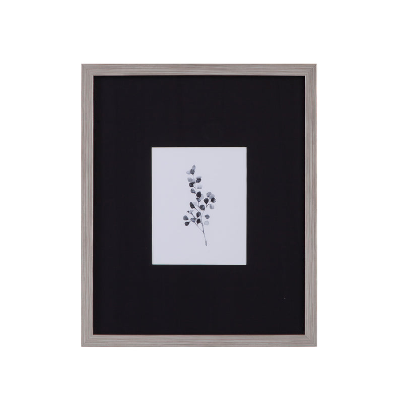 Brume Botanical - III Framed Print - Black / Gray