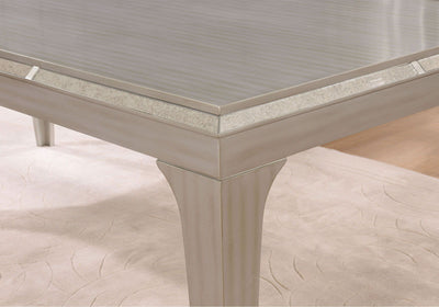 Diocles - Dining Table - Silver / Gray - Grand Furniture GA