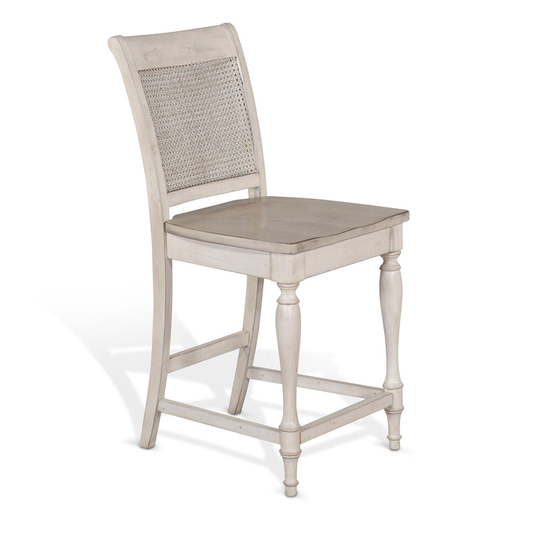 Westwood Village - Caneback Barstool With Wood Seat