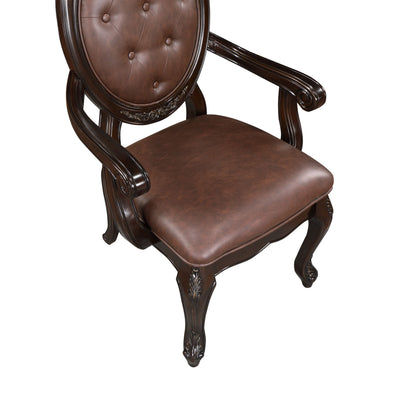 Palazzo Marina - Arm Chair (Set of 2) - Dark Brown