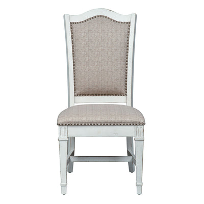 Abbey Park - Upholstered Side Chair - White