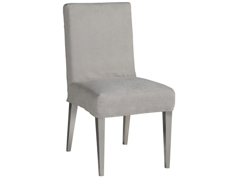 Modern - Jett Slip Cover Side Chair - Dark Gray