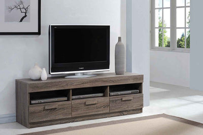 Alvin - TV Stand - Rustic Oak - Grand Furniture GA