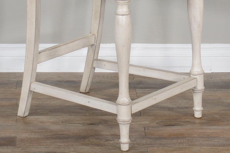 Westwood Village - Caneback Barstool With Wood Seat