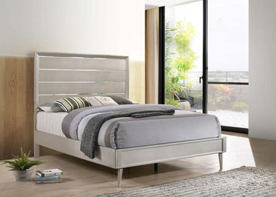 Ramon - Wood Panel Bed