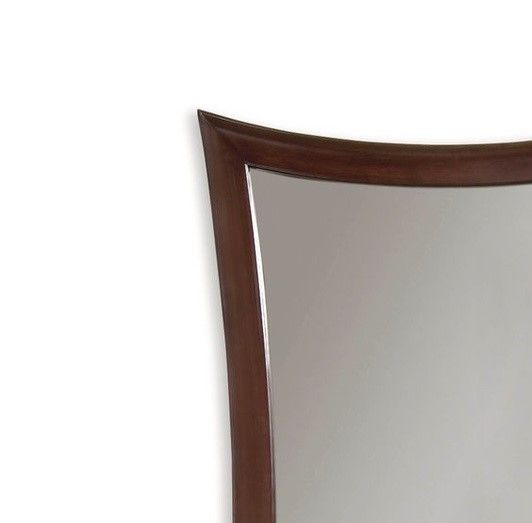 Hour Glass - Floor Mirror - Brown