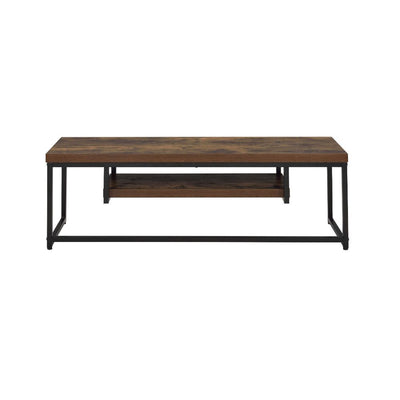 Bob - TV Stand - Weathered Oak & Black