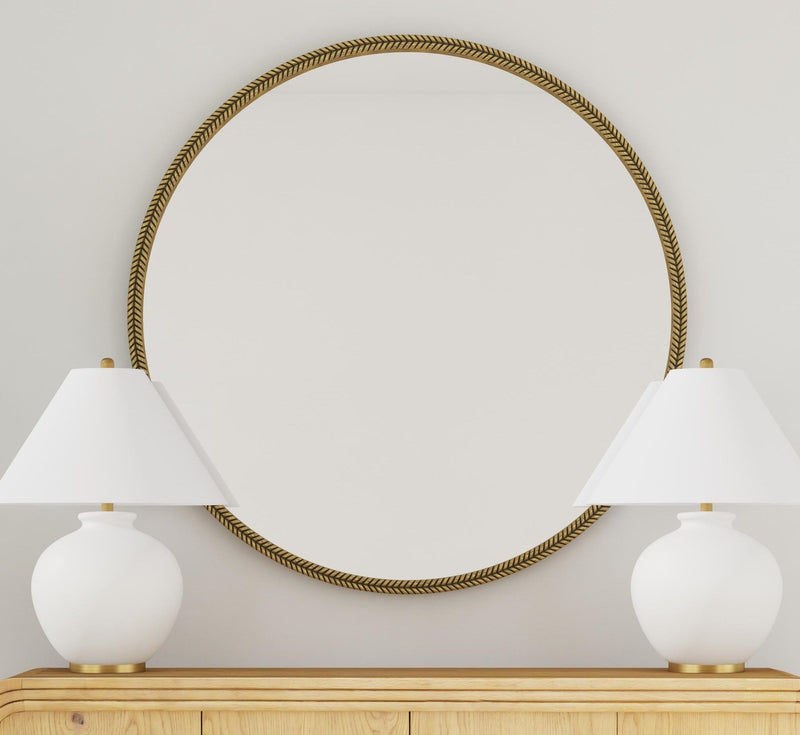 Hawthorne - Wall Mirror - Brown