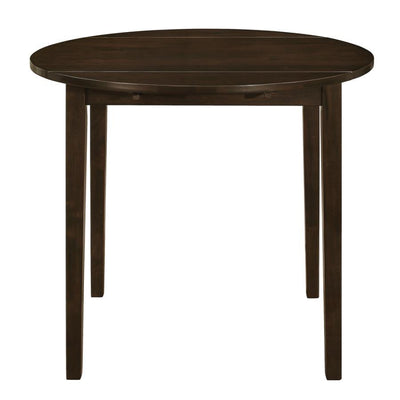 Bucknell - 3 Piece Round Drop Leaf Dining Table Set