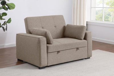 Edith - Upholstered Convertible Sleeper Sofa Bed