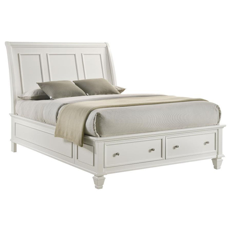 Sandy Beach - Storage Sleigh Bed