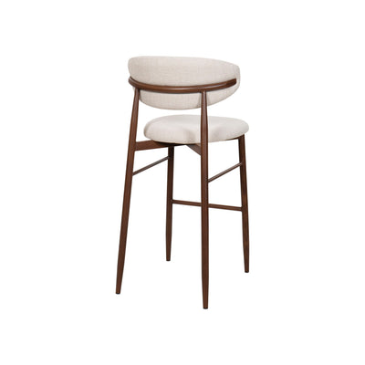 Royce - Bar Chair With Metal Frame (Set of 2)