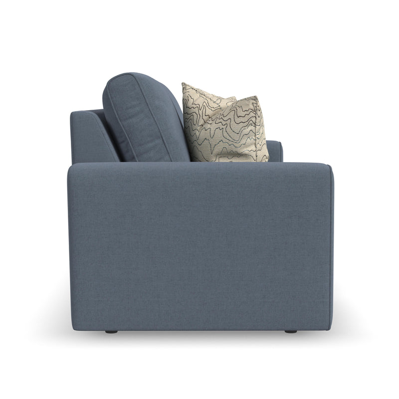 Dawson - Stationary Sofa - Blue