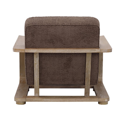 Accent Chair - Distressed Ash Brown