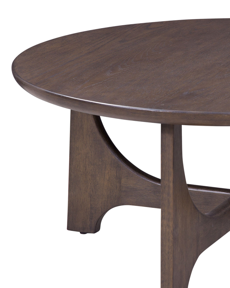 Dunnigan - Oak Cocktail Table - Brown